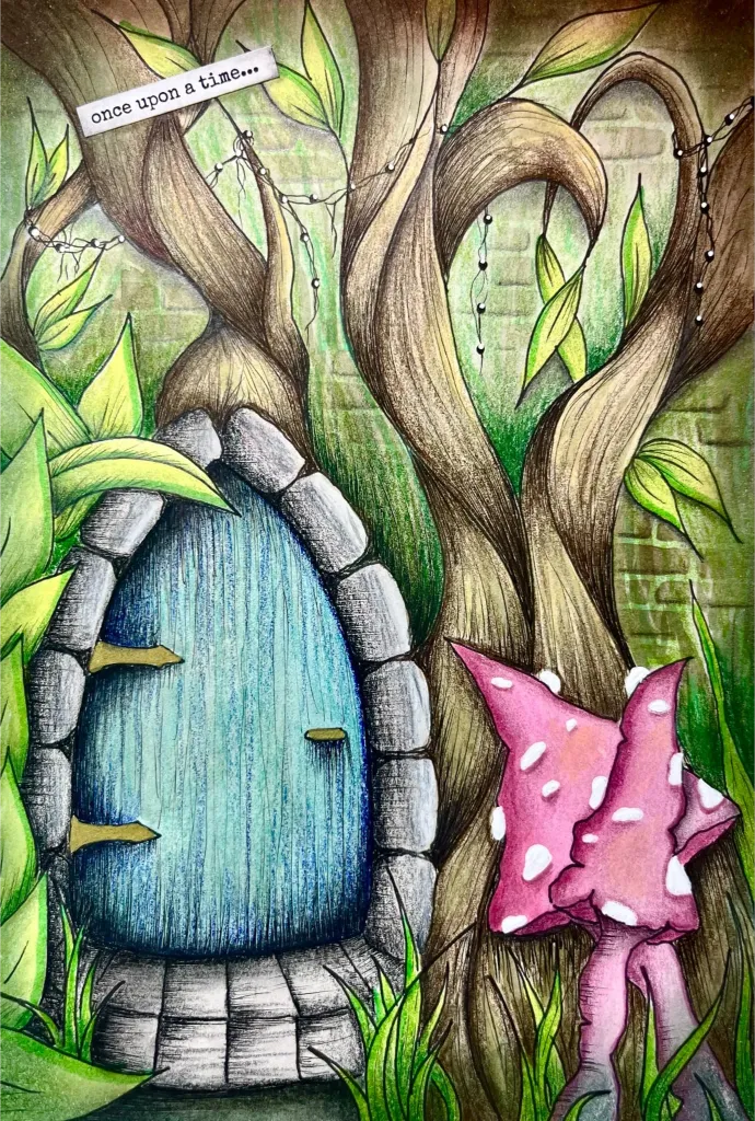 A6 Postcard - Step In