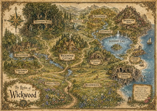 Welcome to the Realm of Wickwood: Where art, scent and story meet